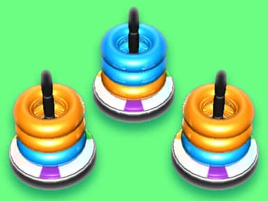 Hoop Stack   Sort Puzzle Game